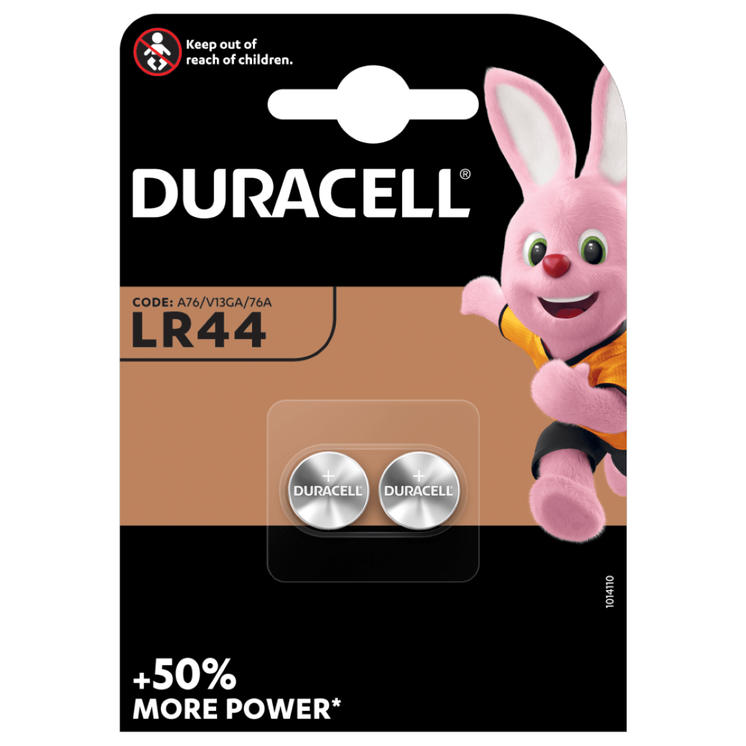 DURACELL ALKALINE LR44 2'S